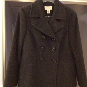 St. John's Bay Charcoal Pea Coat